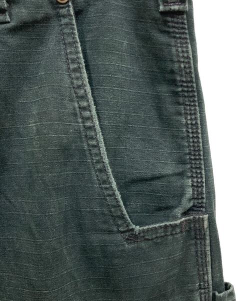 CarHartt（カーハート）CarHartt (カーハート) リップストップカーゴワークパンツ ブラック サイズ:SIZE 86cm (W34)の古着・服飾アイテム