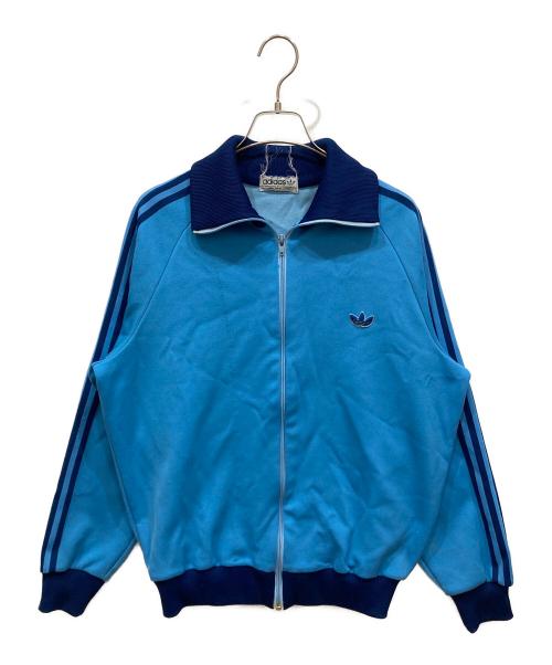 adidas（アディダス）adidas (アディダス) ヴィンテージトラックジャケット ブルー×ネイビー サイズ:不明の古着・服飾アイテム