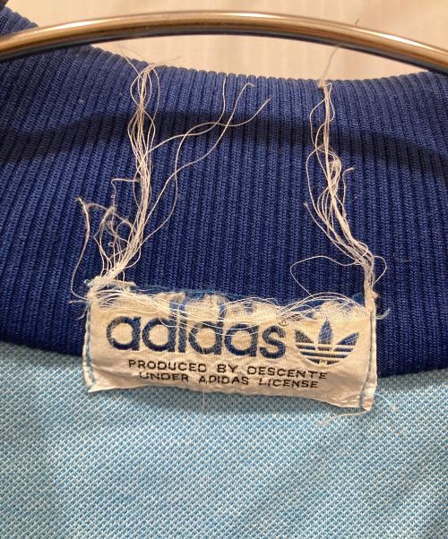 adidas（アディダス）adidas (アディダス) ヴィンテージトラックジャケット ブルー×ネイビー サイズ:不明の古着・服飾アイテム