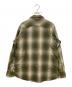 LEE (リー) オンブレチェックチェックシャツ カーキ サイズ:SIZE XL：6000円