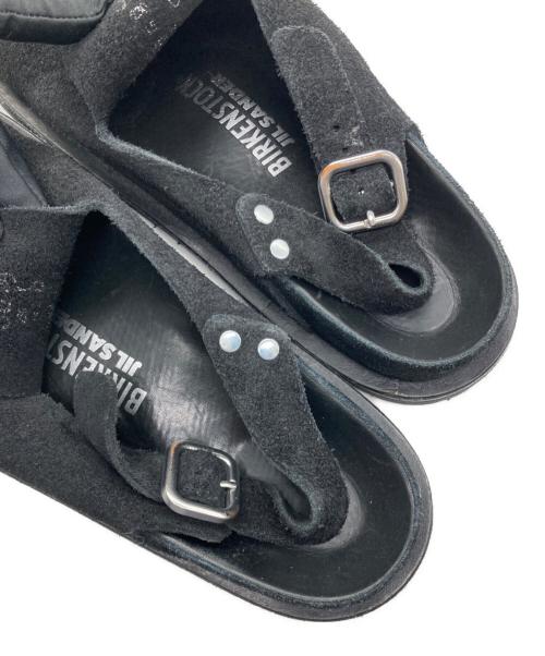 BIRKENSTOCK（ビルケンシュトック）BIRKENSTOCK (ビルケンシュトック) JIL SANDER (ジルサンダー) Berlin Slingback Sandals ブラック サイズ:36の古着・服飾アイテム