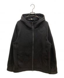 Y-3（ワイスリー）の古着「Wool Fleece Zip Hoodie」｜ブラック