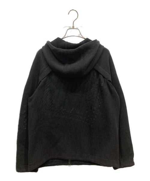Y-3（ワイスリー）Y-3 (ワイスリー) Wool Fleece Zip Hoodie ブラック サイズ:SIZE XSの古着・服飾アイテム
