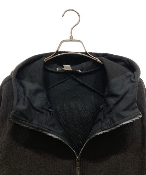 Y-3（ワイスリー）Y-3 (ワイスリー) Wool Fleece Zip Hoodie ブラック サイズ:SIZE XSの古着・服飾アイテム