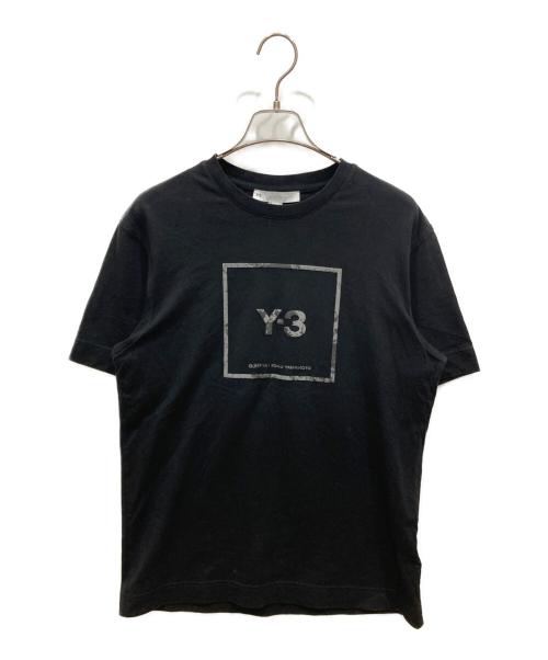 Y-3（ワイスリー）Y-3 (ワイスリー) U SQ LBL GRPHC SS TEE ブラック サイズ:SIZE Sの古着・服飾アイテム