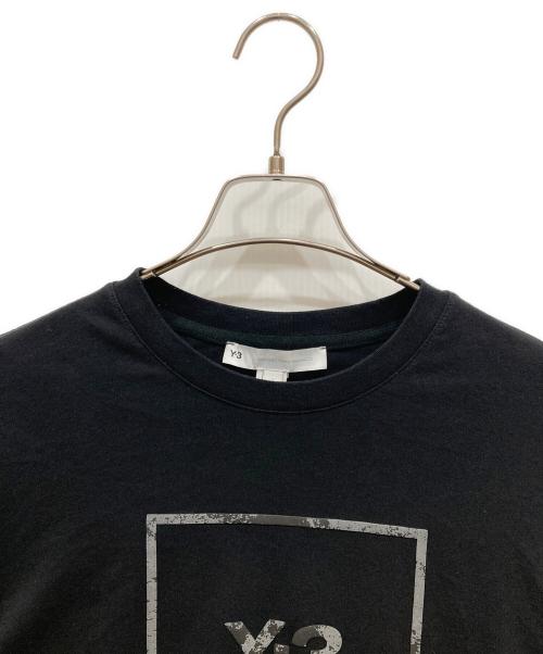 Y-3（ワイスリー）Y-3 (ワイスリー) U SQ LBL GRPHC SS TEE ブラック サイズ:SIZE Sの古着・服飾アイテム