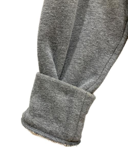 MONCLER（モンクレール）MONCLER (モンクレール) ロゴ刺繍プルオーバーパーカー グレー サイズ:SIZE Sの古着・服飾アイテム