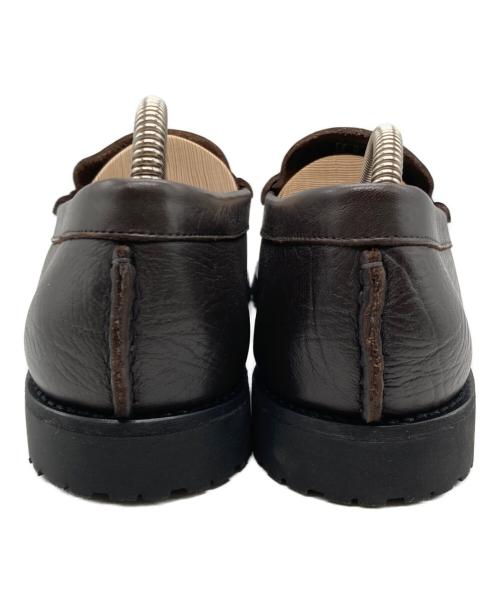 CLARKS（クラークス）CLARKS (クラークス) KITH (キス) 8th St Bristol Loafer レザー ローファー ブラウン サイズ:UK 9 未使用品の古着・服飾アイテム
