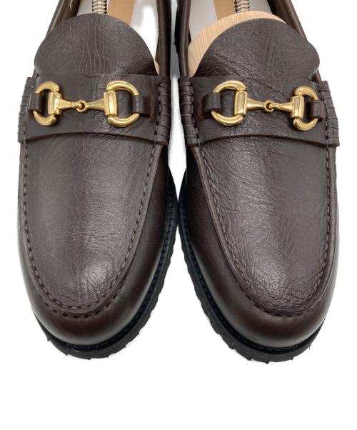 CLARKS（クラークス）CLARKS (クラークス) KITH (キス) 8th St Bristol Loafer レザー ローファー ブラウン サイズ:UK 9 未使用品の古着・服飾アイテム