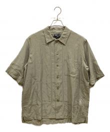 KITH（キス）の古着「25SS リネンリヨセルオープンカラーシャツ」｜カーキ