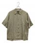 KITH（キス）の古着「25SS リネンリヨセルオープンカラーシャツ」｜カーキ