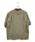 KITH (キス) 25SS リネンリヨセルオープンカラーシャツ カーキ サイズ:SIZE L 未使用品：17000円