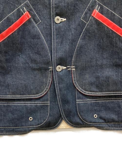 JUNYA WATANABE COMME des GARCONS（(ジュンヤワタナベ コムデギャルソン）JUNYA WATANABE COMME des GARÇONS ((ジュンヤワタナベ コムデギャルソン) 切替デニムカバーオール インディゴ サイズ:SIZE XSの古着・服飾アイテム