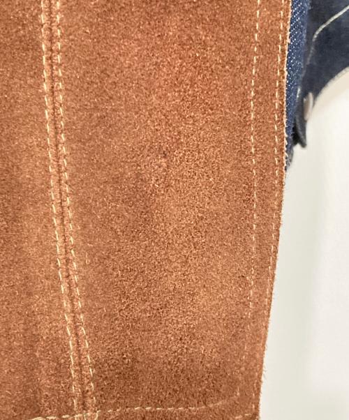 JUNYA WATANABE COMME des GARCONS（(ジュンヤワタナベ コムデギャルソン）JUNYA WATANABE COMME des GARÇONS ((ジュンヤワタナベ コムデギャルソン) 切替デニムカバーオール インディゴ サイズ:SIZE XSの古着・服飾アイテム