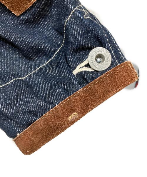 JUNYA WATANABE COMME des GARCONS（(ジュンヤワタナベ コムデギャルソン）JUNYA WATANABE COMME des GARÇONS ((ジュンヤワタナベ コムデギャルソン) 切替デニムカバーオール インディゴ サイズ:SIZE XSの古着・服飾アイテム