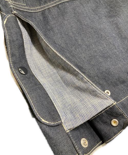 JUNYA WATANABE COMME des GARCONS（(ジュンヤワタナベ コムデギャルソン）JUNYA WATANABE COMME des GARÇONS ((ジュンヤワタナベ コムデギャルソン) 切替デニムカバーオール インディゴ サイズ:SIZE XSの古着・服飾アイテム