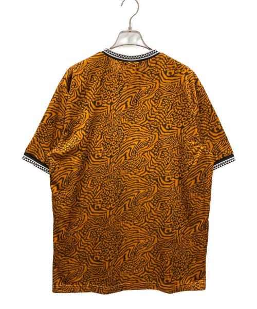 SUPREME（シュプリーム）Supreme (シュプリーム) UMBRO (アンブロ) Jacquard Animal Print Soccer Jersey オレンジ サイズ:SIZE Lの古着・服飾アイテム