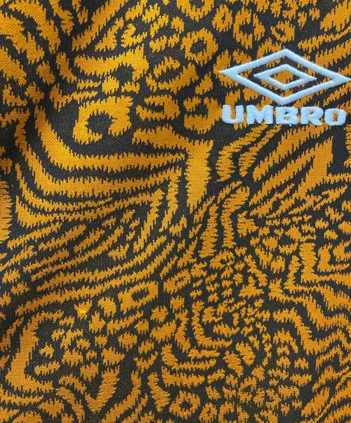 SUPREME（シュプリーム）Supreme (シュプリーム) UMBRO (アンブロ) Jacquard Animal Print Soccer Jersey オレンジ サイズ:SIZE Lの古着・服飾アイテム