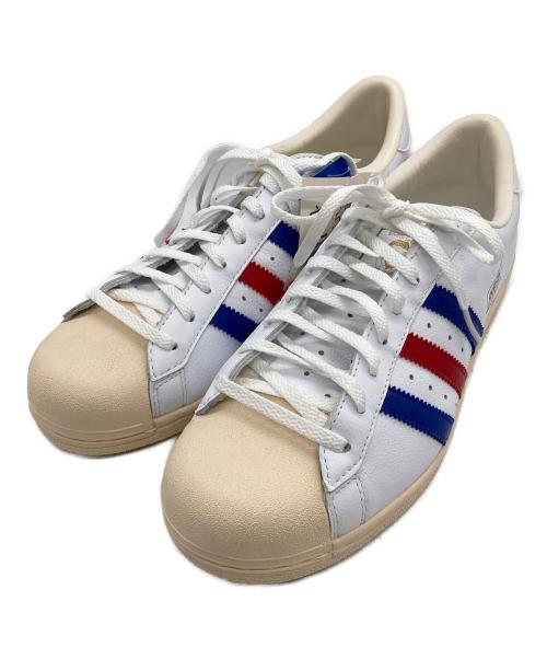 adidas（アディダス）adidas (アディダス) ローカットスニーカー　WILHELM BUNGERT ホワイト×レッド サイズ:SIZE 26.5cm 未使用品の古着・服飾アイテム