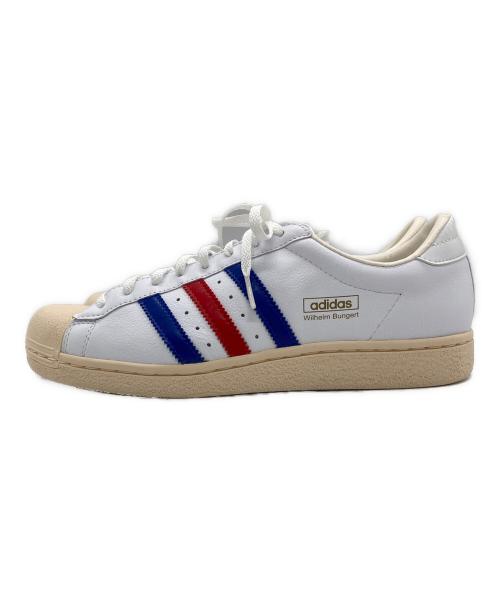 adidas（アディダス）adidas (アディダス) ローカットスニーカー　WILHELM BUNGERT ホワイト×レッド サイズ:SIZE 26.5cm 未使用品の古着・服飾アイテム
