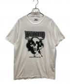 Hysteric Glamourヒステリックグラマー）の古着「ROCKING HEAVILY pt T-SH」｜ホワイト