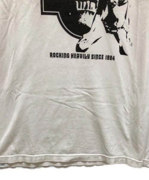 Hysteric Glamour（ヒステリックグラマー）Hysteric Glamour (ヒステリックグラマー) ROCKING HEAVILY pt T-SH ホワイト サイズ:SIZE Lの古着・服飾アイテム