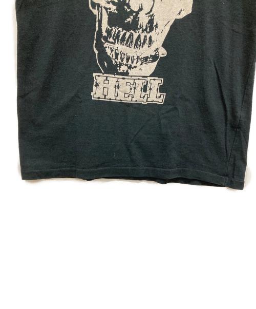 hysterics（ヒステリックス）hysterics (ヒステリックス) 00’Sスカルプリントtシャツ ブラック サイズ:SIZE Freeの古着・服飾アイテム