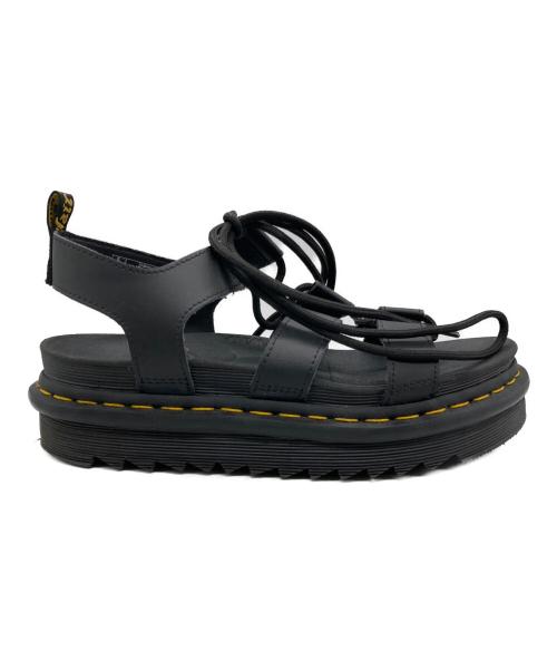 Dr.Martens（ドクターマーチン）Dr.Martens (ドクターマーチン) レースアップサンダル ブラック サイズ:UK5の古着・服飾アイテム