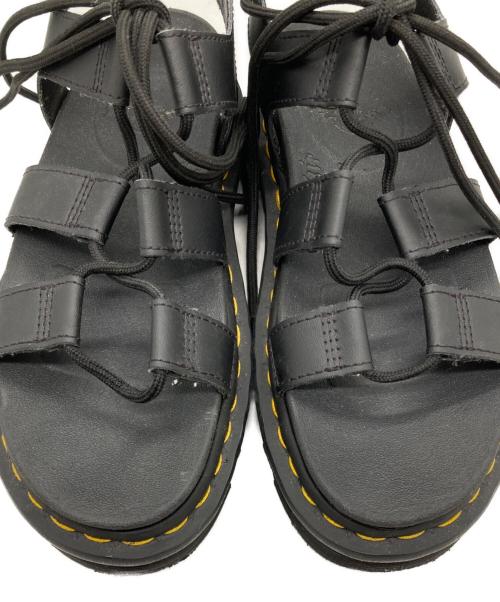 Dr.Martens（ドクターマーチン）Dr.Martens (ドクターマーチン) レースアップサンダル ブラック サイズ:UK5の古着・服飾アイテム