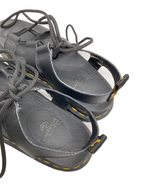 Dr.Martens（ドクターマーチン）Dr.Martens (ドクターマーチン) レースアップサンダル ブラック サイズ:UK5の古着・服飾アイテム