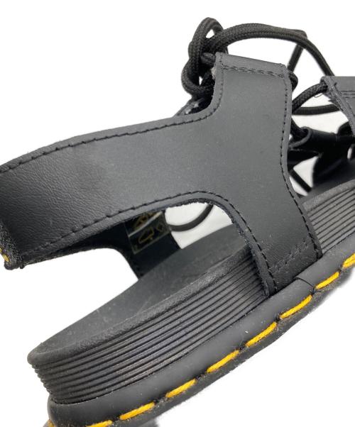 Dr.Martens（ドクターマーチン）Dr.Martens (ドクターマーチン) レースアップサンダル ブラック サイズ:UK5の古着・服飾アイテム