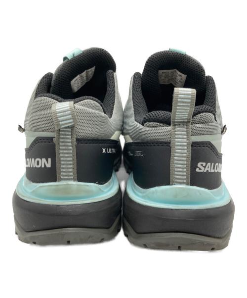 SALOMON（サロモン）SALOMON (サロモン) X ULTRA 360 GORE-TEX ブラック×スカイブルー サイズ:24.5cmの古着・服飾アイテム