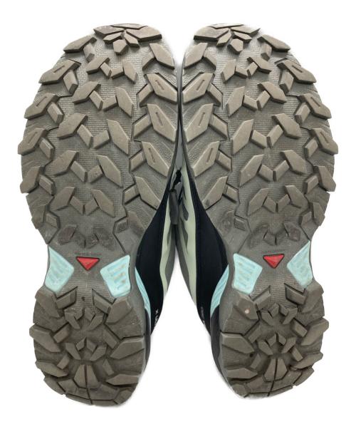 SALOMON（サロモン）SALOMON (サロモン) X ULTRA 360 GORE-TEX ブラック×スカイブルー サイズ:24.5cmの古着・服飾アイテム