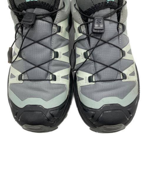SALOMON（サロモン）SALOMON (サロモン) X ULTRA 360 GORE-TEX ブラック×スカイブルー サイズ:24.5cmの古着・服飾アイテム
