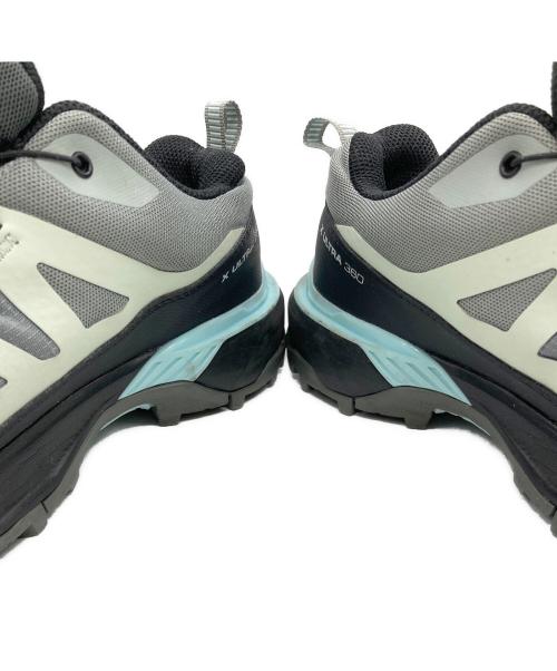 SALOMON（サロモン）SALOMON (サロモン) X ULTRA 360 GORE-TEX ブラック×スカイブルー サイズ:24.5cmの古着・服飾アイテム