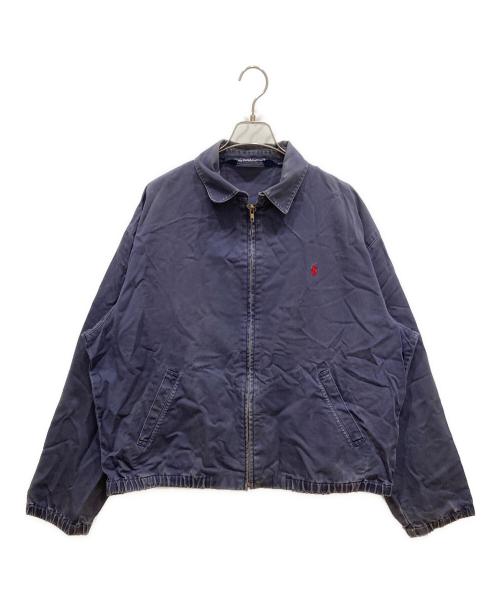 POLO RALPH LAUREN（ポロ・ラルフローレン）POLO RALPH LAUREN (ポロ・ラルフローレン) スイングトップ ネイビー サイズ:SIZE Lの古着・服飾アイテム