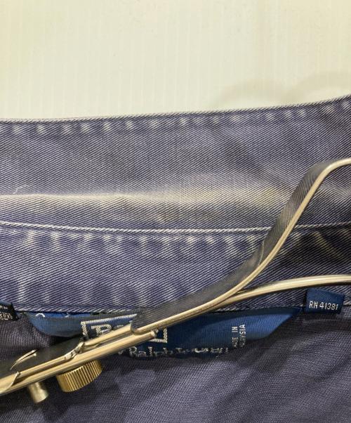 POLO RALPH LAUREN（ポロ・ラルフローレン）POLO RALPH LAUREN (ポロ・ラルフローレン) スイングトップ ネイビー サイズ:SIZE Lの古着・服飾アイテム