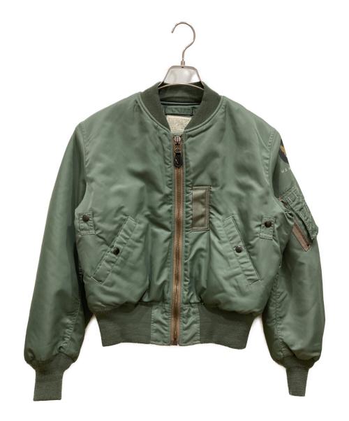 US AIR FORCE（ユーエスエアフォース）US AIR FORCE (ユーエスエアフォース) B-15D MOD ma-1 オリーブ サイズ:SIZE 34の古着・服飾アイテム