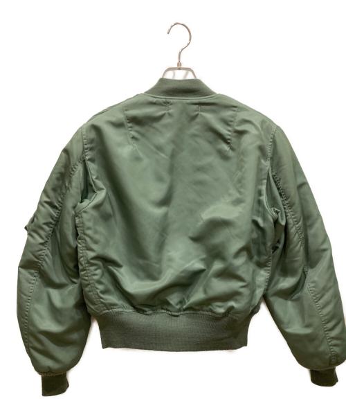 US AIR FORCE（ユーエスエアフォース）US AIR FORCE (ユーエスエアフォース) B-15D MOD ma-1 オリーブ サイズ:SIZE 34の古着・服飾アイテム