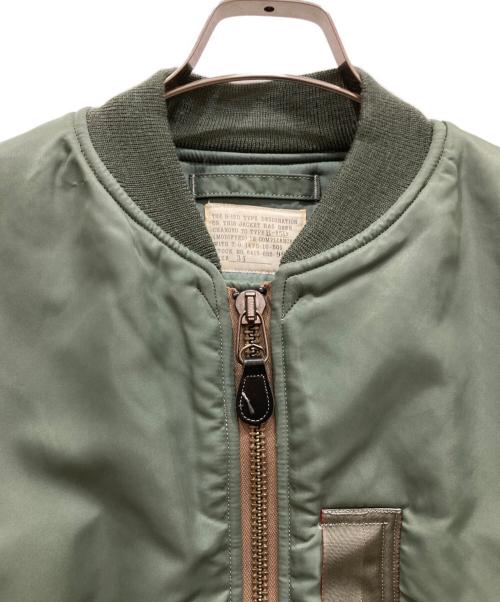 US AIR FORCE（ユーエスエアフォース）US AIR FORCE (ユーエスエアフォース) B-15D MOD ma-1 オリーブ サイズ:SIZE 34の古着・服飾アイテム