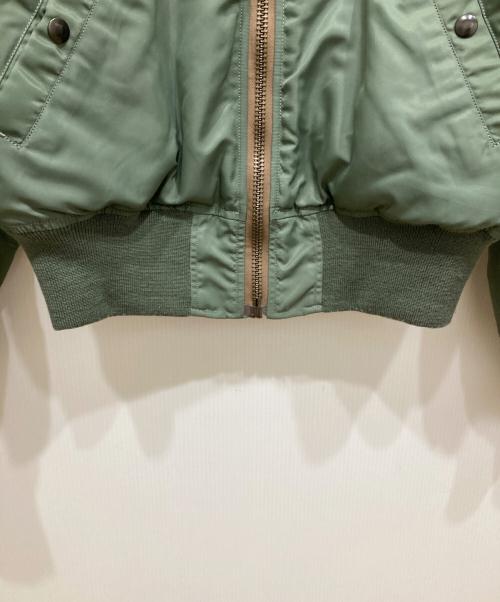US AIR FORCE（ユーエスエアフォース）US AIR FORCE (ユーエスエアフォース) B-15D MOD ma-1 オリーブ サイズ:SIZE 34の古着・服飾アイテム