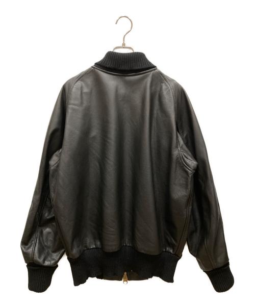 skookum（スクーカム）SKOOKUM (スクーカム) レザージャケット ブラック サイズ:SIZE 42の古着・服飾アイテム
