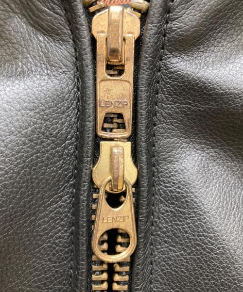 skookum（スクーカム）SKOOKUM (スクーカム) レザージャケット ブラック サイズ:SIZE 42の古着・服飾アイテム