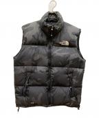 THE NORTH FACEザ ノース フェイス）の古着「ヌプシダウンベスト」｜グレー