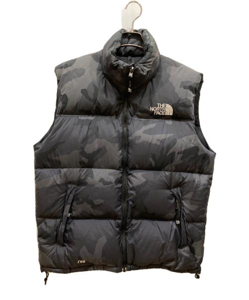 THE NORTH FACE（ザ ノース フェイス）THE NORTH FACE (ザ ノース フェイス) ヌプシダウンベスト グレー サイズ:SIZE Lの古着・服飾アイテム