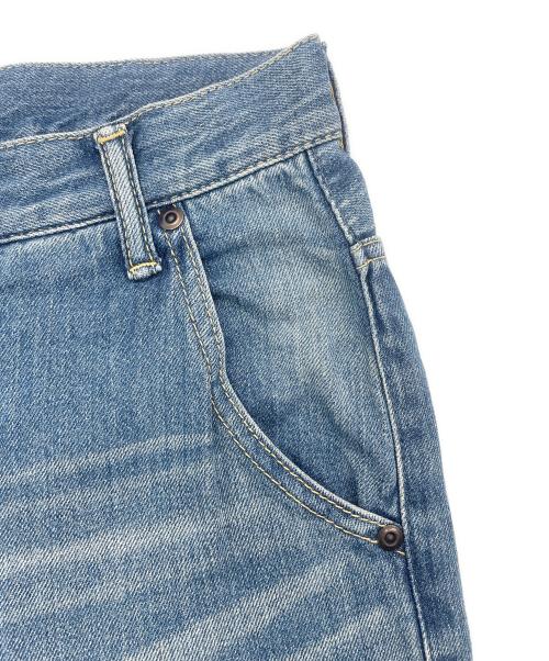 Hysteric Glamour（ヒステリックグラマー）Hysteric Glamour (ヒステリックグラマー) ギャザーデニムパンツ インディゴ サイズ:SIZE Mの古着・服飾アイテム