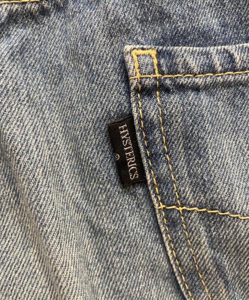 Hysteric Glamour（ヒステリックグラマー）Hysteric Glamour (ヒステリックグラマー) ギャザーデニムパンツ インディゴ サイズ:SIZE Mの古着・服飾アイテム