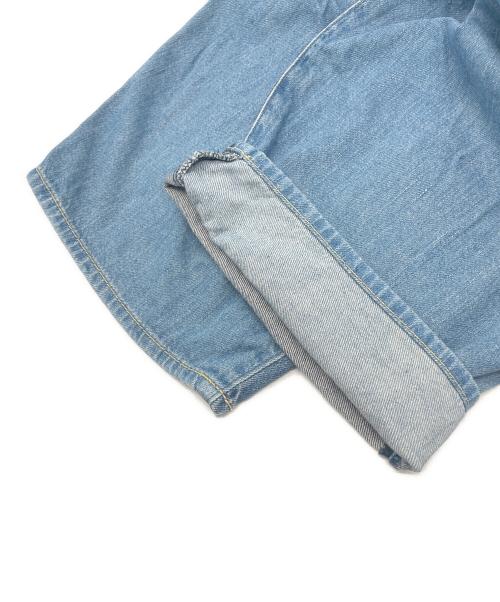 Hysteric Glamour（ヒステリックグラマー）Hysteric Glamour (ヒステリックグラマー) ギャザーデニムパンツ インディゴ サイズ:SIZE Mの古着・服飾アイテム