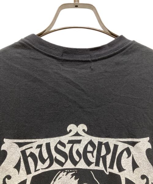 Hysteric Glamour（ヒステリックグラマー）Hysteric Glamour (ヒステリックグラマー) HYSTERIC VIBES Tシャツ ブラック サイズ:SIZE XLの古着・服飾アイテム