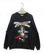 Hysteric Glamourヒステリックグラマー）の古着「SPECIAL OFFER オーバーサイズスウェット」｜ブラック